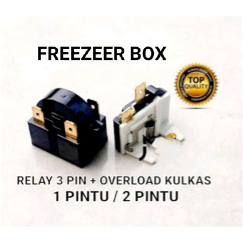 Jual Relay Pin Ptc Overload Kulkas Sanyo Aqua Pintu Pintu