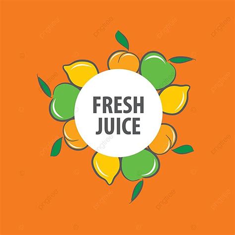 Logo Of Fresh Juice Tasty Fruit Slice Logo Vector Tasty Fruit Slice