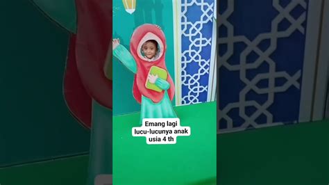 Emang Lagi Lucu Lucunya Anak Usia 4 Tahun Lucu Fotobooth YouTube