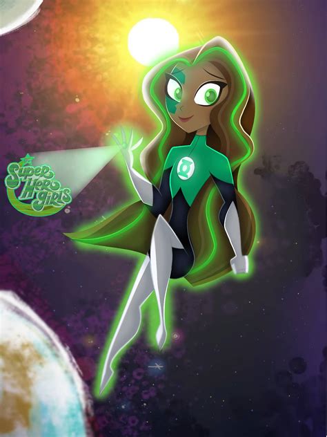 Green Lantern Jssica Cruz Dc Super Hero Girls By K0rakumori On Deviantart