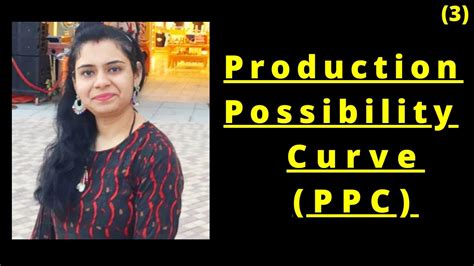 E3 Production Possibility Curve Ppc Production Possibility Frontier Class 11 Economics