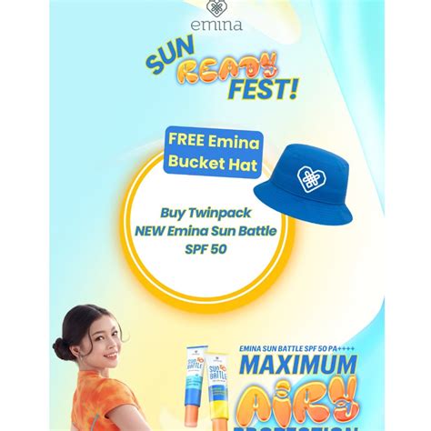 Jual Emina Sun Battle Spf Pa Barrier Hydraburst Cica Acne