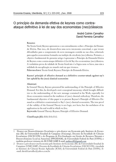 Admin Artigo 9 O princ Ã pio da demanda Economia Ensaios