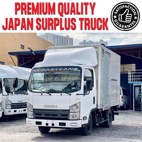 isuzu elf aluminum closed van ft  series  side door jj