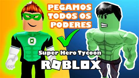 Roblox Super Hero Tycoon Como Conseguir Todos Os Poderes Dos