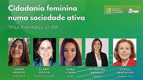 Maria Da Gra A Carvalho Participa No Debate Cidadania Feminina Numa