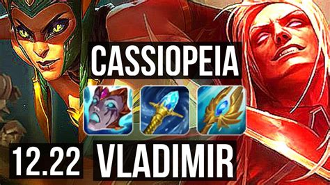 Cassio Vs Vlad Mid Solo Kills Legendary Games