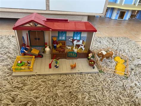 PLAYMOBIL LA FERME transportable 4897 Enfant Garçon Fille jeu jouet