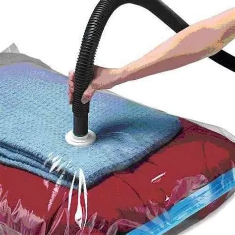 Bolsa De Vacío Para Guardar Ropa Y Reducir Espacio 70x100 Cm Cuotas