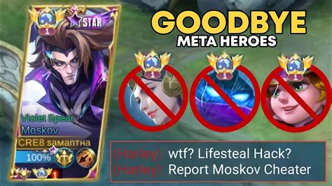 Goodbye Meta Heroes Moskov Violet Spear New Meta Destroyer