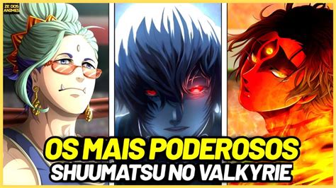 OS 10 PERSONAGENS MAIS FORTES DE SHUUMATSU NO VALKYRIE RECORD OF