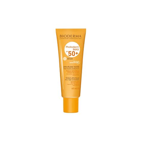 Bioderma Photoderm Max Spf50 Ultra Fluide Teintee 40ml Suncare From