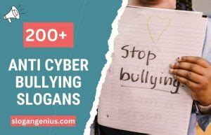 200+ Anti Cyber Bullying Slogans that Promote Kindness