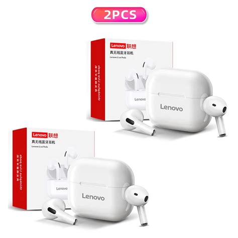 Lenovo Wireless Earbuds Bluetooth Earphone Waterproof Headphones Sport ...