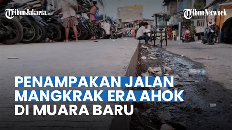 Potret Jalan Permukiman Di Kampung Tebu Muara Baru Yang Masuk Daftar