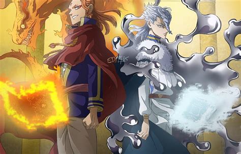 Nozel Silva Fuegoleon Vermillion Black Clover Hd Wallpaper Pxfuel