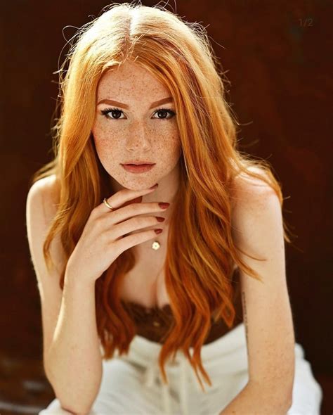 Beautiful Redheads With Freckles