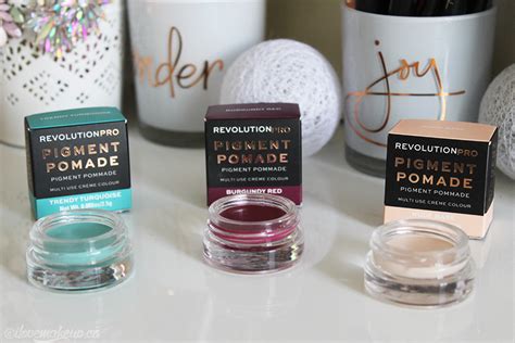 Revolution Pro Pigment Pomade Recenze A Fotky Ilovemakeup