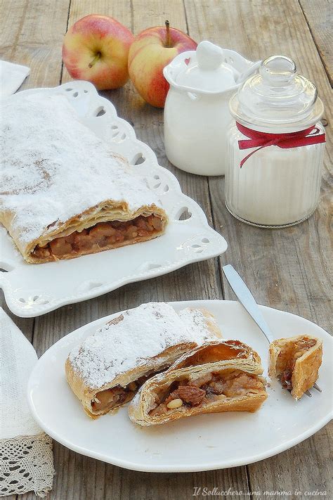 Strudel Di Mele Veloce Con Pasta Sfoglia Ricetta Facile