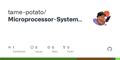 GitHub - tame-potato/Microprocessor-System-Design