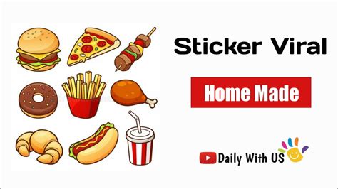 CARA MEMBUAT STICKER VIRAL Yuk Mumpung Libur Kita Buat Dirumah Aja