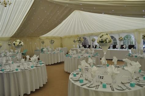 The Limes Country Lodge Wedding Marquee With Starlight Ceiling