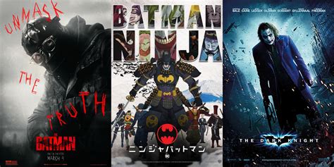 10 Best Batman Film Posters