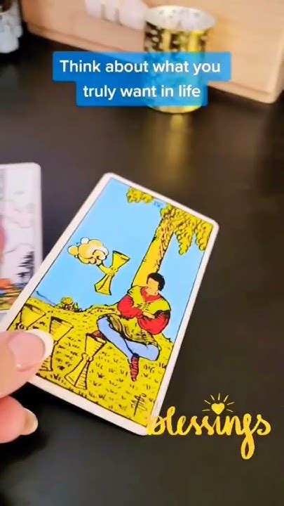 Todays Daily Tarot Message Just For You ️🙌 ️ Tarotreading Shorts Youtube