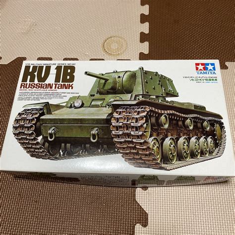 Yahooオークション タミヤ Mm ソビエト Kv 1b 重戦車 【スポット再