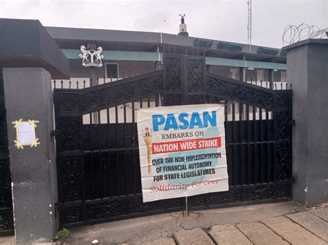 Protesting Workers Shut Edo Assembly