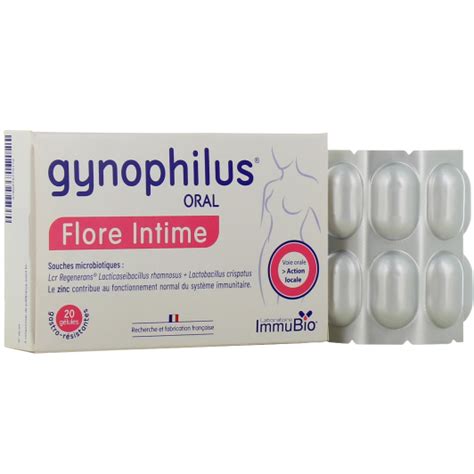 Gynophilus Oral Probiotique Vaginal Compl Ment Alimentaire