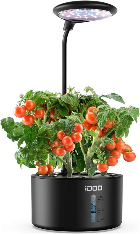 Buy IDOO 6 Pods Hydroponics Growing System Indoor Herb Garden With LED