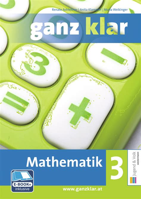 Ganz Klar Mathematik 3 Arbeitsbuch Schulbuch Mit E BOOK Westermann