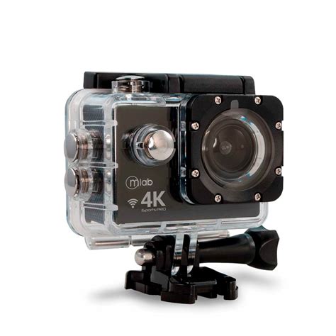 Ripley Camara Deportiva Action Cam 4k Uhd Wifi Sumergible 30 Mt