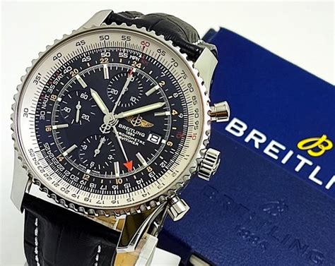 Breitling Navitimer World Gmt Chronograph Ref A Catawiki