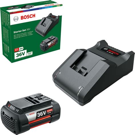 Bosch Home And Garden Starter Set 36V 4 0Ah Hazmat DE Only Amazon