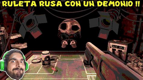 Juego A La Ruleta Rusa Con Un Demonio Buckshot Roulette Con Pepe