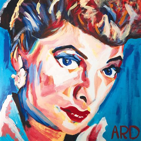 Lucille Ball Painting By Patrick Ard Fine Art America