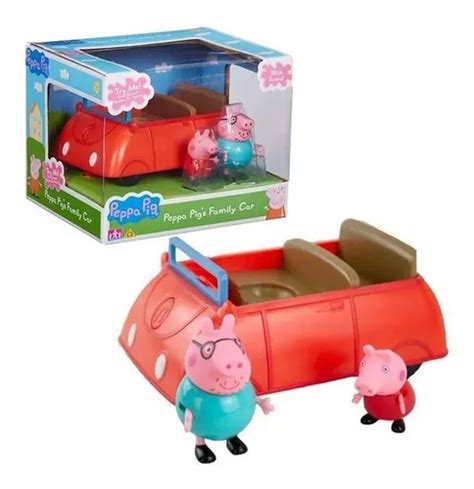 Bonecos Peppa E Papai Pig Carro Da Familia Pig Sunny Parcelamento