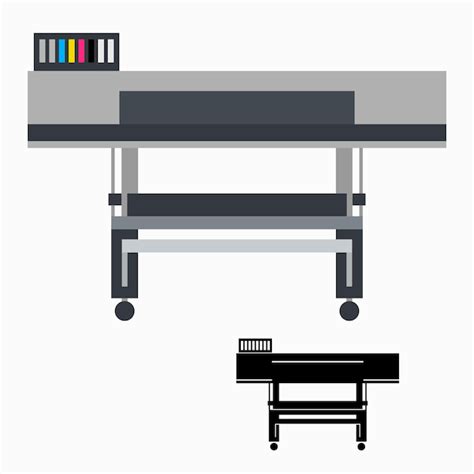 Vecteurs Et Illustrations De Imprimante Grand Format En T L Chargement