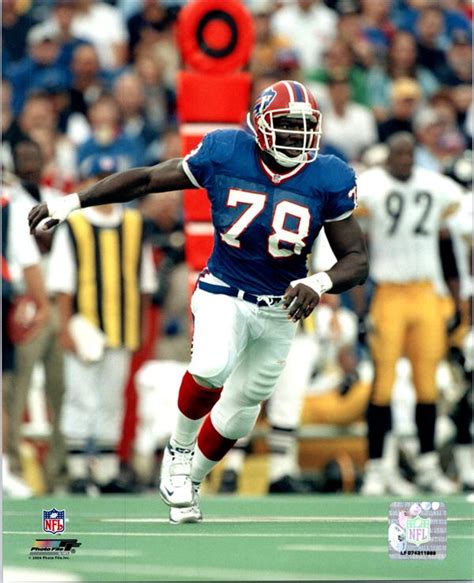 Bruce Smith 8x10 Photo (Buffalo Bills Hall of Famer) PhotoFile Licensed