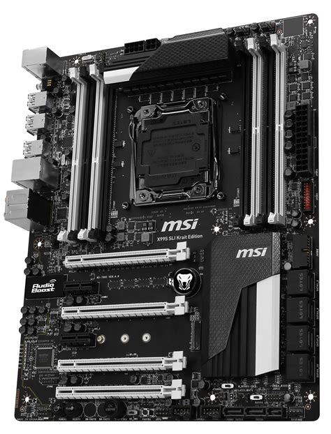 MSI X99S SLI Krait Edition Mainboard Im Edeldesign News Technic3D