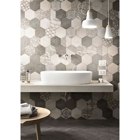 Clays X Marazzi Piastrella Esagonale In Gres Porcellanato