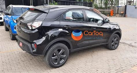 Tata Nexon EV Dark Edition Spotted Sans Camo, Launch Soon