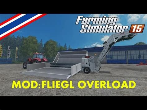 Farming Simulator 2015 FLIEGL OVERLOAD STATION TRAILER ภาคไทย YouTube