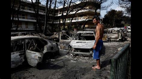 Galería Devastador incendio cerca de Atenas cobra 60 víctimas