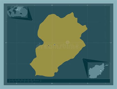 Logar, Afghanistan. Solid. Major Cities Stock Illustration ...