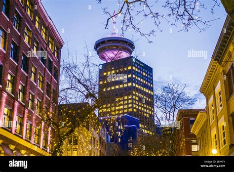 Downtown City Vancouver From Jack Hi Res Stock Photography And Images