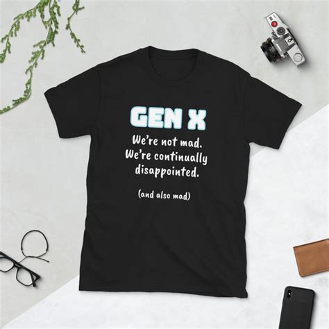 Gen X Short Sleeve Unisex T Shirt Generation X Ladies Etsy