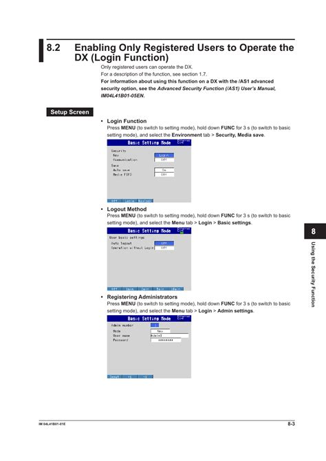 Yokogawa Removable Chassis DX1000N User Manual Page 240 334